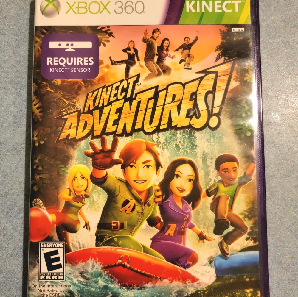 Xbox 360 Kinect Adventures Game